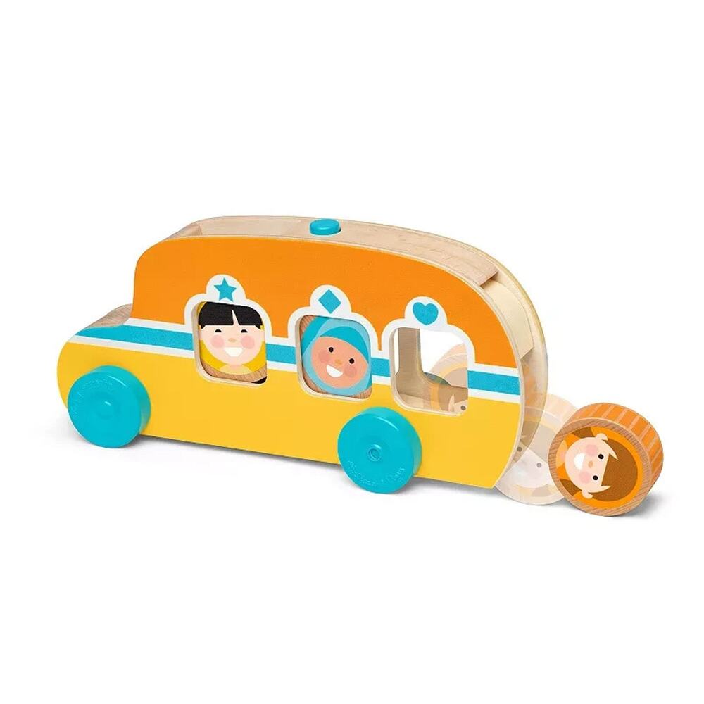 Melissa & Doug GO TOTs Roll &Ride Bus.